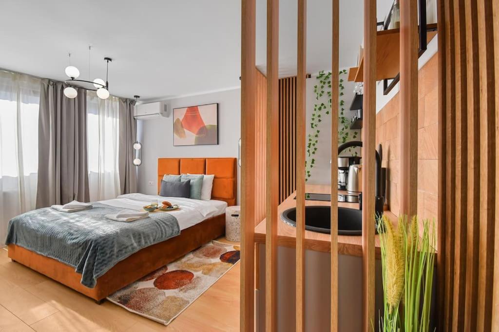 בוקרשט Mysa Modern Studio * Near Cismigiu Park * Netflix מראה חיצוני תמונה