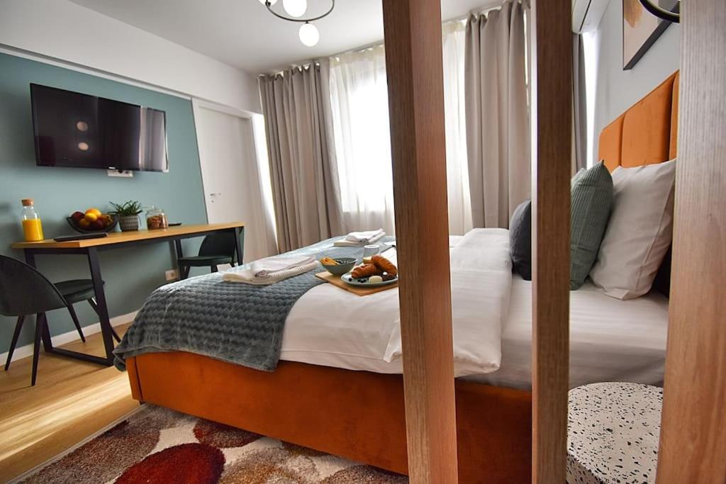 בוקרשט Mysa Modern Studio * Near Cismigiu Park * Netflix מראה חיצוני תמונה