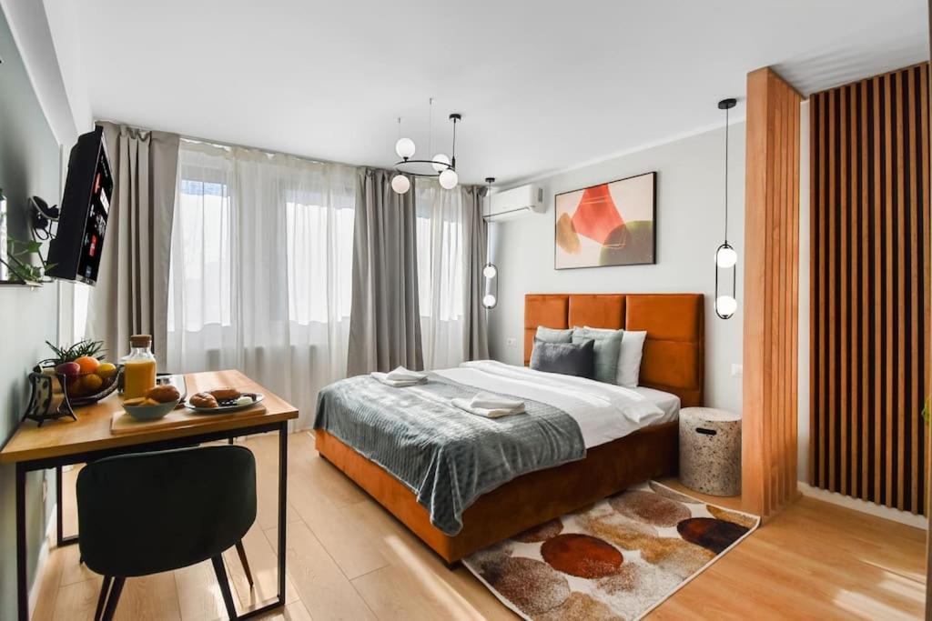 בוקרשט Mysa Modern Studio * Near Cismigiu Park * Netflix מראה חיצוני תמונה